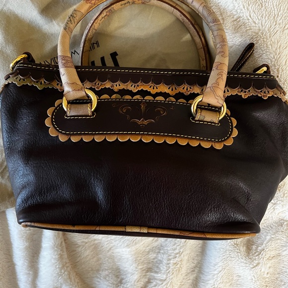 Alviero Martini Dark Brown Top Handle Bag - Picture 7 of 7
